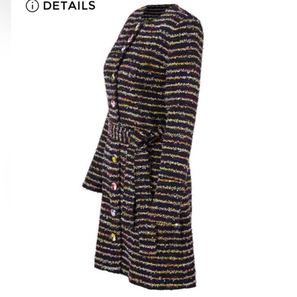 CAbi Navy Multicolor Knit Dress - Picture 8 of 12